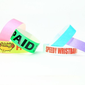 Full Colour Printed Wristbands 19mm